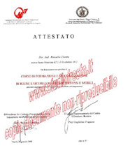 Attestato