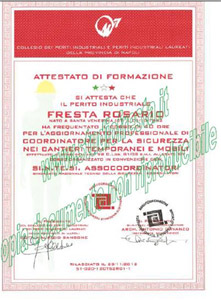 Attestato